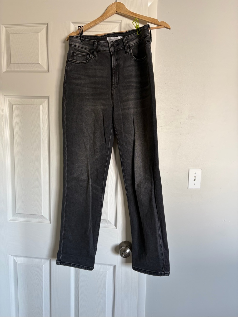 Carly Jean Los Angeles Chrissy Classic Vintage Black Jeans